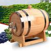 1/1,5/3 л дубовая винная бочка с подставкой для крана винтажная бочка для выдержки виски диспенсер деревянная бочка домашний бар декор