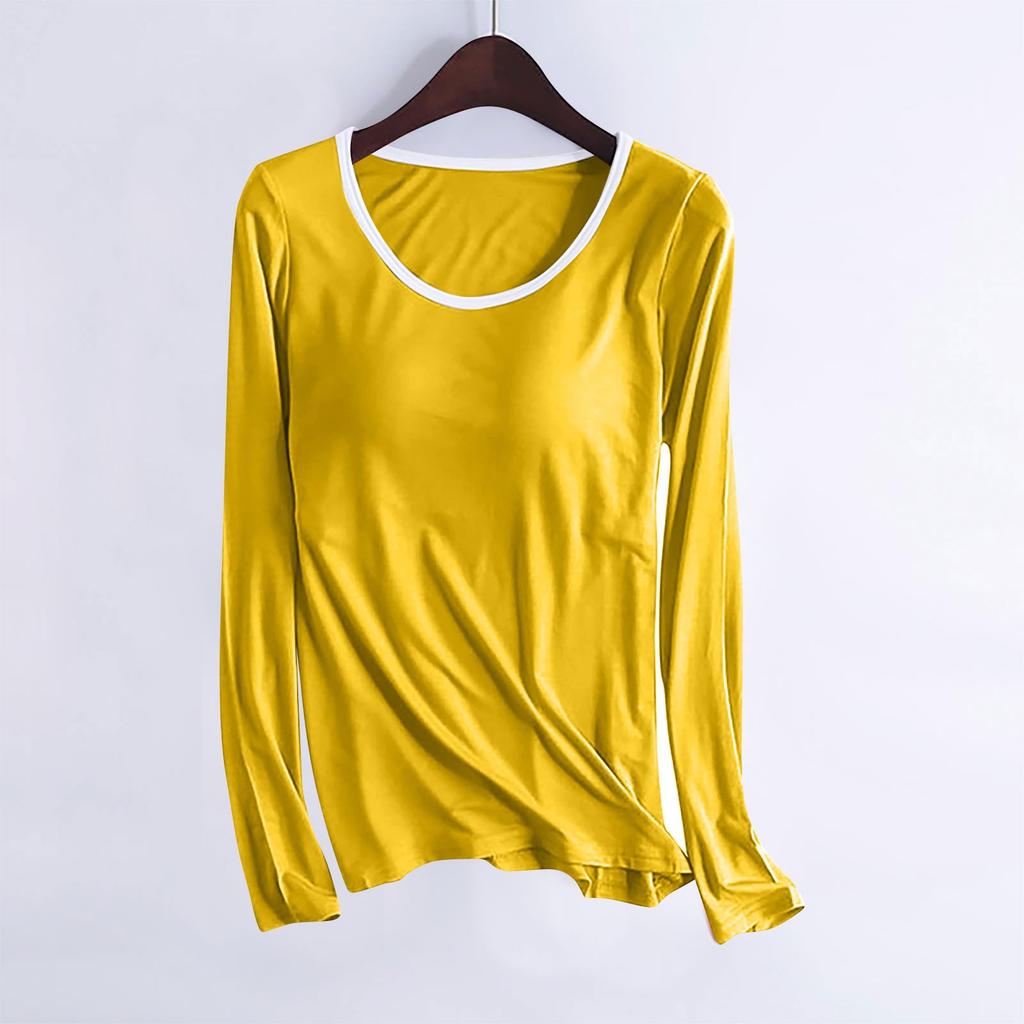 Женская однотонная рубашка с нагрудником и одной чашкой для йоги, женское нижнее белье, верх