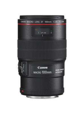 Canon Однофокусный макрообъектив Canon EF Mount EF100mm Macro IS USM полноразмерный совместимый F2.8L