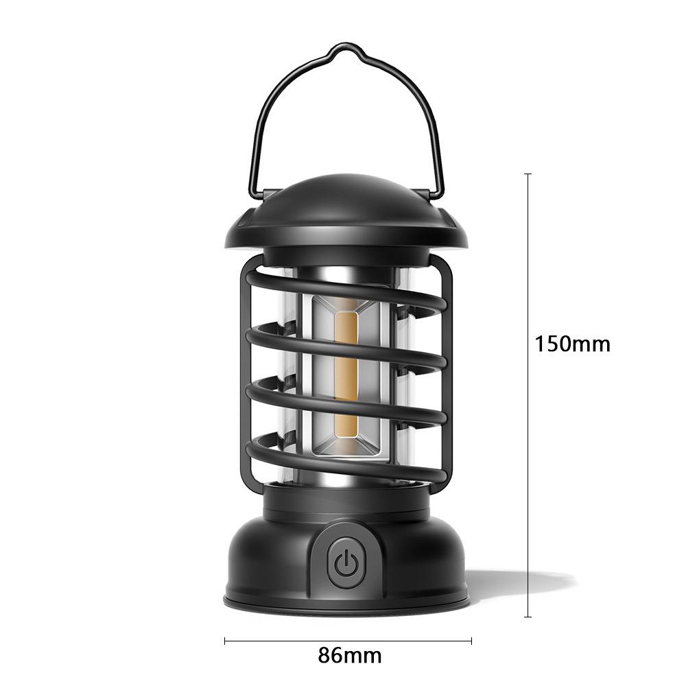 Rechargeable Retro Camping Light: Outdoor Hanging, Handheld Tent Illumination