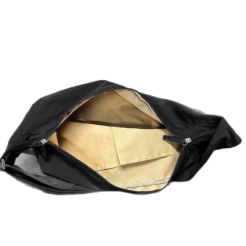 Lazy Wind Dumpling Bag New Lightweight Nylon Messenger Bag Trendy Brand Couple Casual Household Shoulder Bag