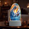 Guadalupe Virgin Prayer Lamp USB Powered Warm Light Soft Glow Catholic Night Light LED Religious