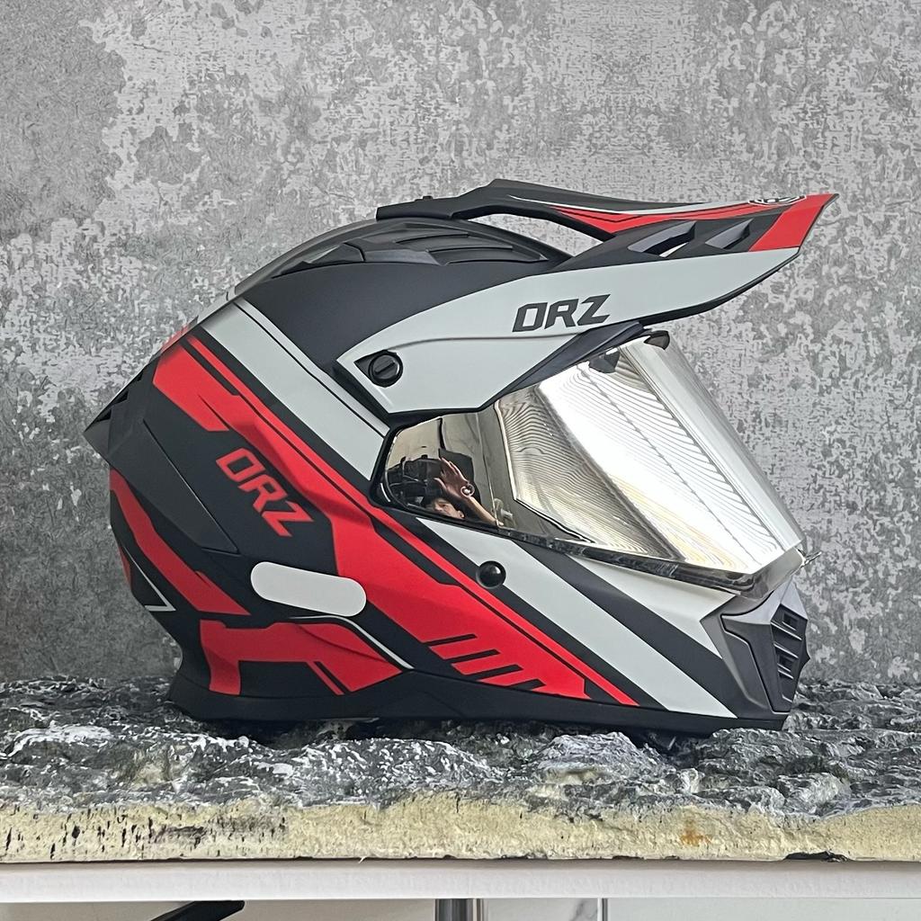ORZ-819 шлем для кроссового раллийного мотоцикла сертифицирован DOT MTB ATV мотоцикл внедорожный мотоцикл антибликовый
