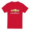 Chevrolet Unisex Adult Chevy Bowtie Stacked T-Shirt