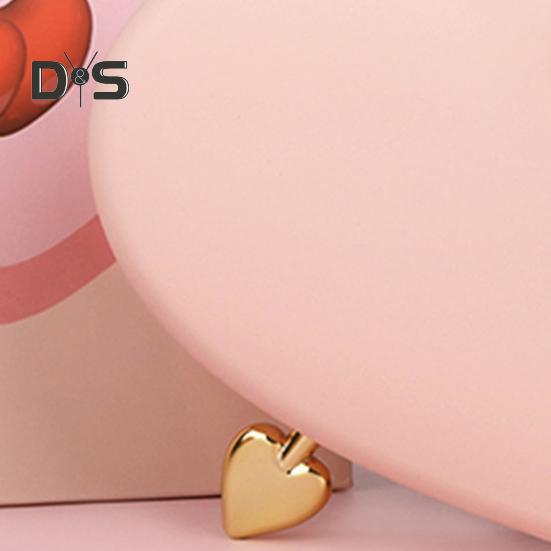 Шкатулка для украшений в форме сердца со стрелами, консервированные розы, мягкая подкладка, кольца, ожерелья, органайзер для хранения подарков на годовщину