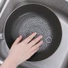 Кухонная чистящая салфетка с кольцом из нержавеющей стали, скребок для сковороды, скребок для посуды, многоразовая сетка для мытья посуды, инструмент для чистки