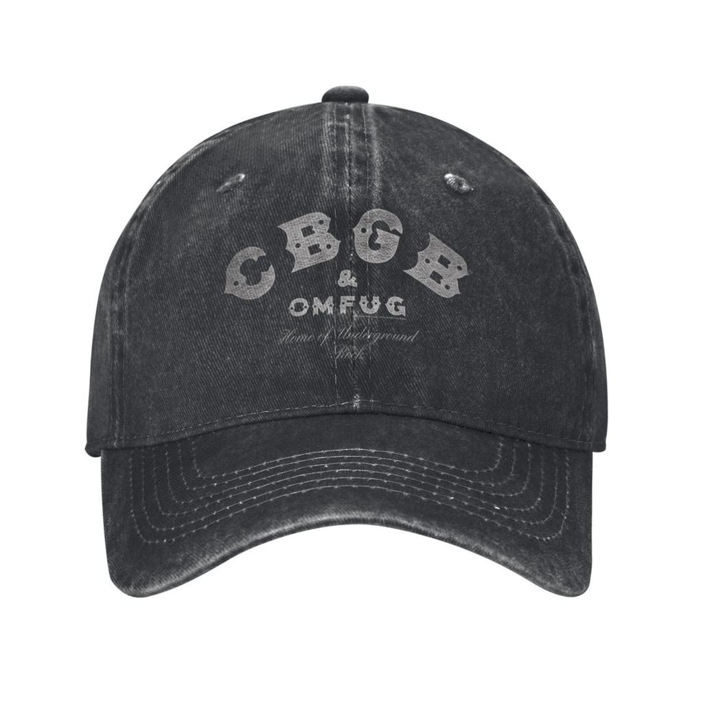Джинсовая кепка-тракер Rockoff CBGB Classic Logo Прочная для всех сезонов Летняя кепка Бейсболка Мужская