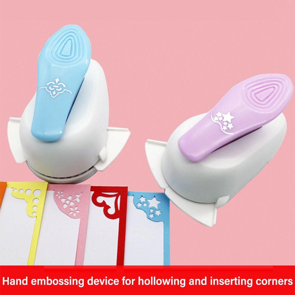 Для тиснения бумаги для скрапбукинга, устройство для ручного изготовления, резак для углов бумаги, школьные канцелярские принадлежности