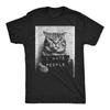 Men's Fun T Shirt I Hate People Cat Headshots Irony Graphics Novelty Novelty Street Fashion Trend Short Sleeve T-shirt Tops