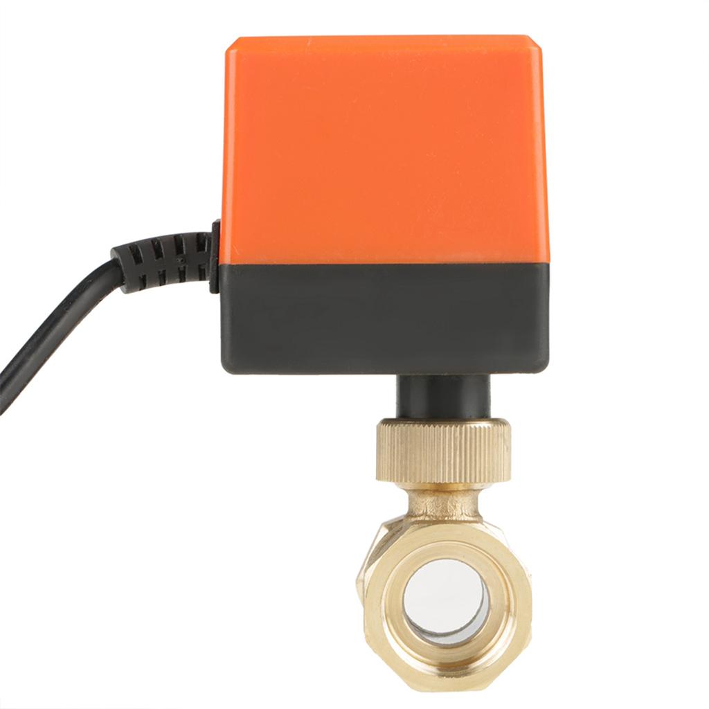 AC 220V G3/4\\\" DN20 2 Way Brass Motorized Actuator Ball Valve for  Conditioner