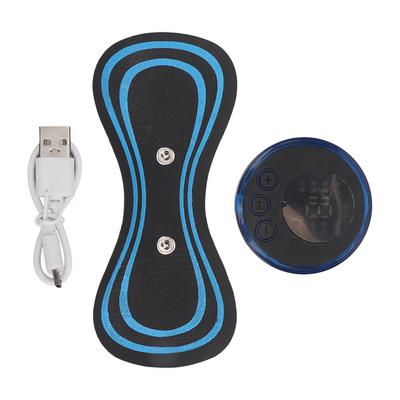 Электрический микротоковый пластырь для шеи, 8 режимов, 19 передач, снимающий усталость, расслабляющий массажный стикер для шейного отдела позвоночника