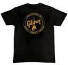 Футболка с графическим принтом Gibson Les Paul Guitar Music 1894 S-4XL