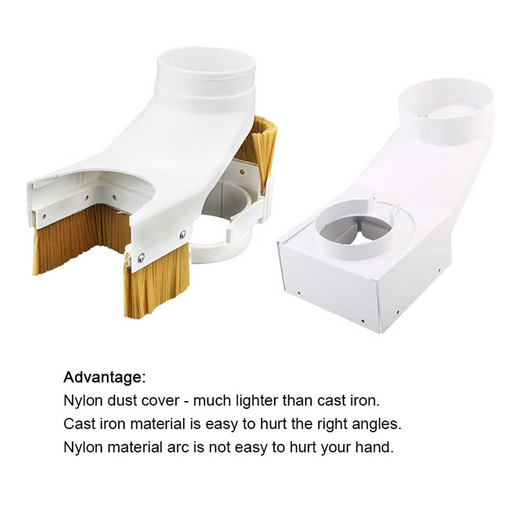 Пылезащитный кожух шпинделя Фрезерный гравировальный ботинок Нейлоновый протектор Вакуумный колпак Башмак Фрезерный станок Деревообрабатывающие запасные части