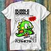 Bubble Bobble Green Japanese Poster Famicom T Shirt Top Tee 492