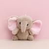 Очаровательная плюшевая кукла-слоник для детей Супермягкий короткий ворс Идеально подходит для брелка на сумку