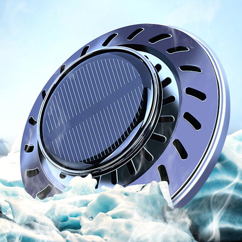 Car Essential Oil Diffuser Rotatable Remove Odor Long Lasting Fragrant Relieve Stress Air Freshener Black