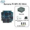 Плата мини-маршрутизатора Banana Pi BPI-R3 MediaTek MT7986 ARM A53 2G DDR4 8G eMMC Поддержка Wi-Fi 6 и 2 порта 2,5GbE Маршрутизатор с открытым исходным кодом