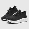 Унисекс кроссовки-слипоны большого размера из сетки Flyknit на толстой подошве