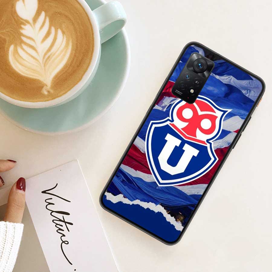 Fondo U. De Chile LOGO Phone Case For Redmi 14C 12 12C Note 14S 13 14 Pro Plus K80 Pro 10 10A 10C 9 9A 9C 9T 8 8A TPU Clear Cove