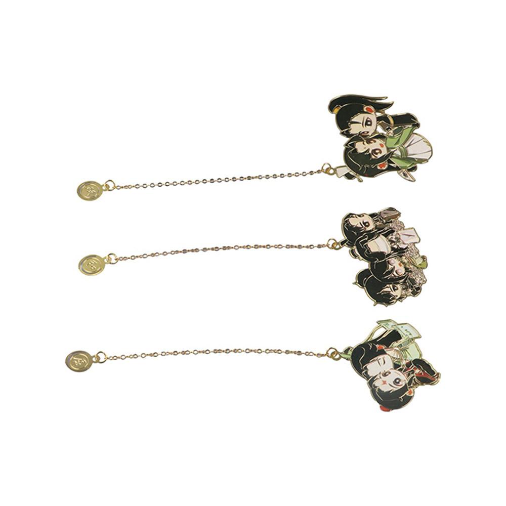 Gift Metal Pendant Grandmaster of Demonic Wei Wuxian Bookmark Book Markers Stationery Mo Dao Zu Shi