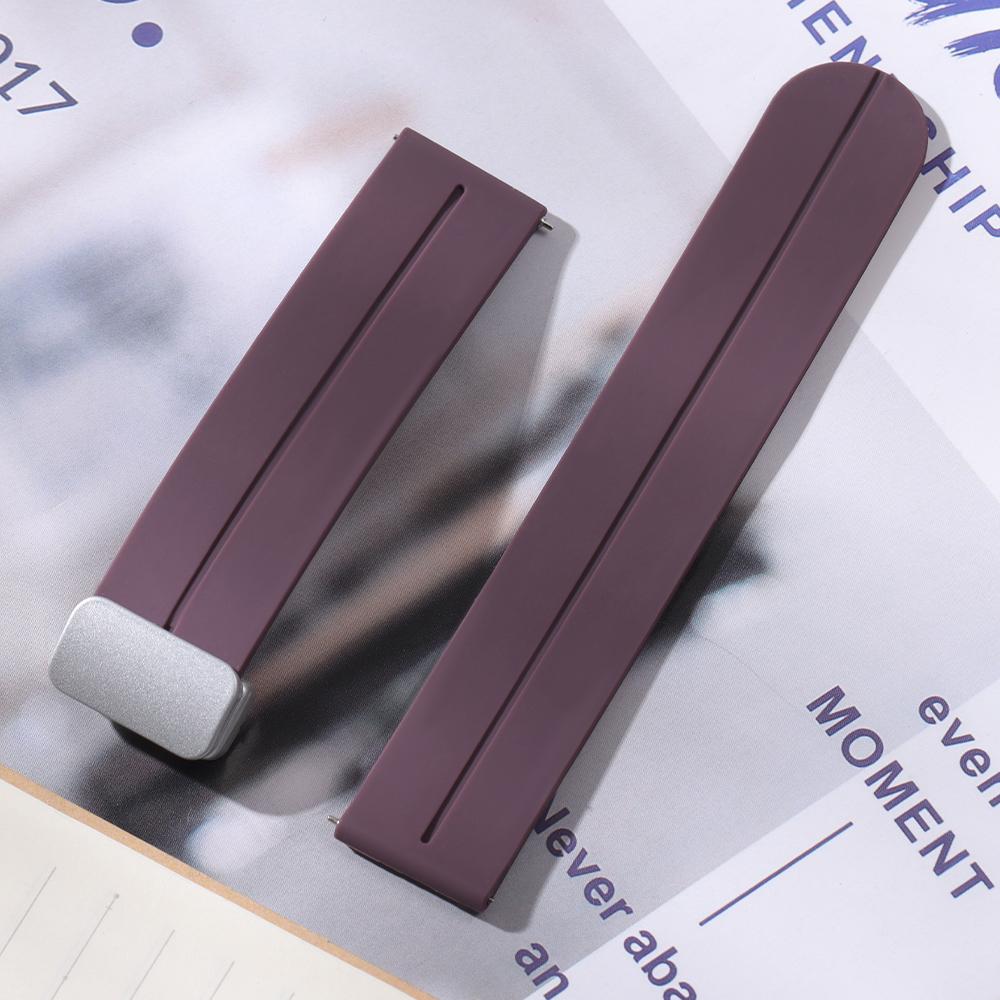 18 мм 20 мм 22 мм Складная пряжка Силиконовый ремешок для ремешка Rolex Универсальный мягкий резиновый ремешок Быстросъемный сменный браслет