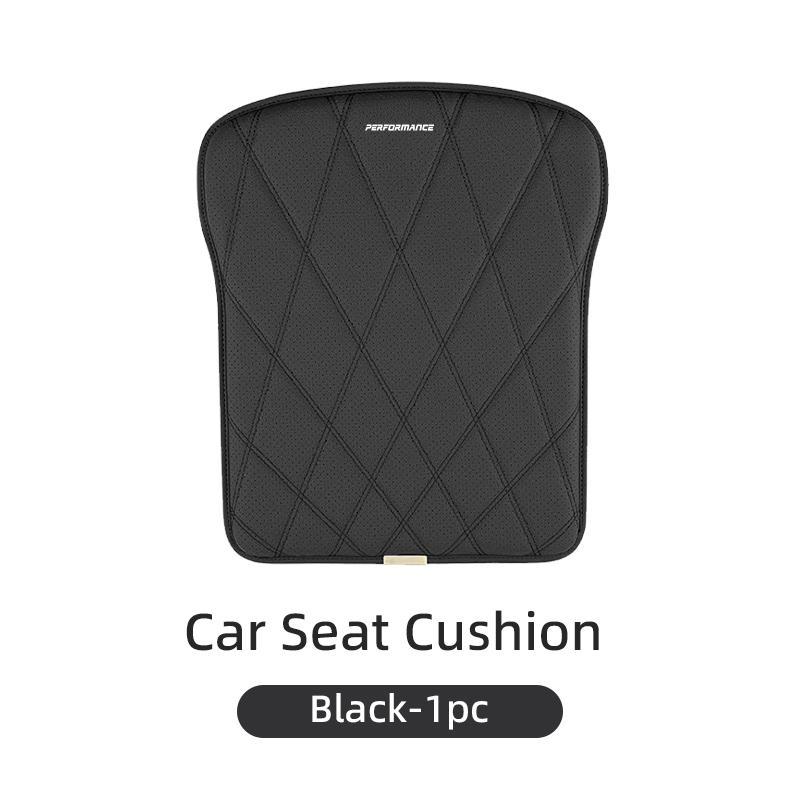 LMHKH1 2026 Car Sticker Leather Car Seat Cover Car Front Seat Cushion Anti Slip Auto Chair Protector Cover For BMW E46 E90 E60 F30 F10