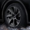 Tesla Model Y 19" Wheel Hub Decorative Protective Cover - Cyclone Turbine Design.