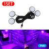 Car Interior Atmosphere Lamp Refitted LED Flash Decoration Lamp Sole Lamp Three Color Inside the Car Foot Ambient Light