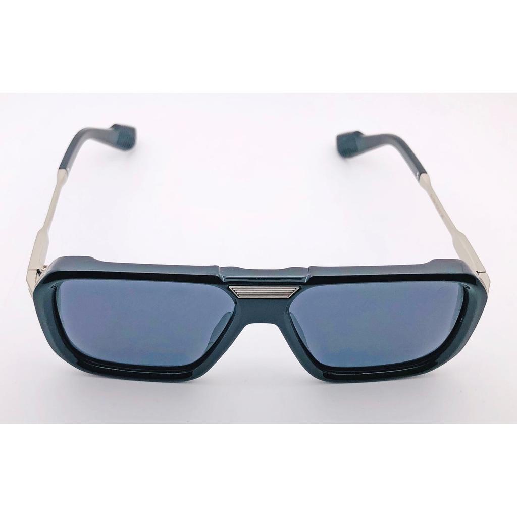 RSINC Unisex Designer Sunglasses UVProtection Vintage Square Black Grey KH-2304 B0DKJMW56J