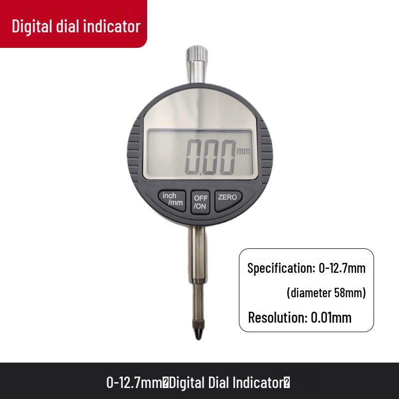 Small High-Precision Magnetic Base Dial Indicator Set 0-10