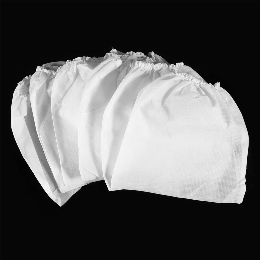 10pcs Nail NOn Woven Vacuum Cleaner Replacement Bags for Nail Art Dust Collection Salon Tools
