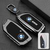EUCQ6 Zinc Alloy Leather Car Remote Key Case for BMW F10 F11 F20 F25 F30 F31 F34 G20 G30 X3 X4 I3 M3 M4 1 3 5 Series Accessory