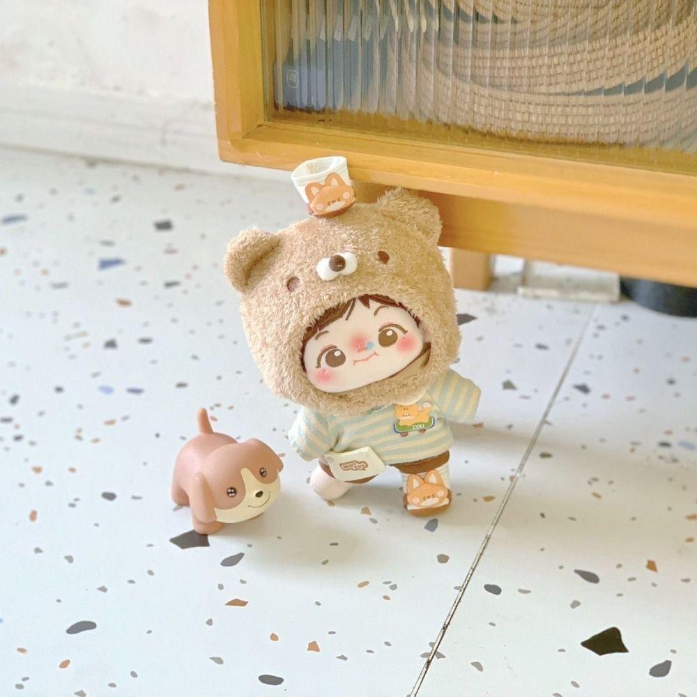 Пингвин кролик 5 см хлопковая кукла шляпа плюшевая мягкая 20 см кукла плюшевые игрушки одежда хлопковая мягкая кукла