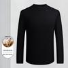 LUOZ Men's Wool Blend Round Neck Sweater