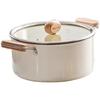 22cm Titanium Ceramic Multi-functional Non-stick Pot