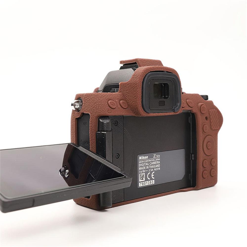Z50II Мягкий бронечехол Силиконовый чехол-накладка Для Nikon Z50II Z50 Mark II Сумка для камеры Защитная пленка для корпуса