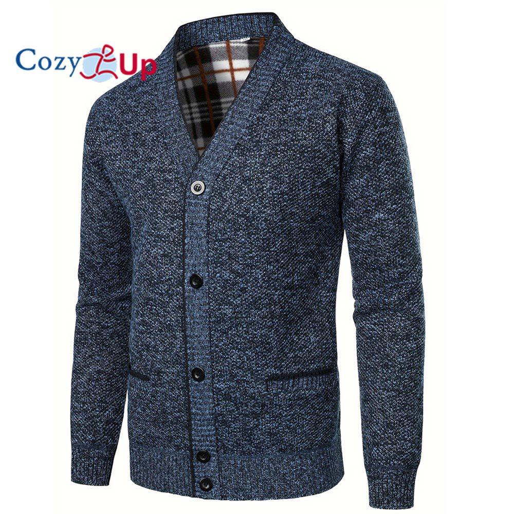 Мужской вязаный свитер с v-образным вырезом больших размеров, кардиган на весну/осень, модное пальто оверсайз с длинными рукавами для мужчин, мужская одежда