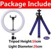 LED Selfie Ring Light Photography Video Light 33cm RingLight with Phone Stand Tripod Fill Light Dimmable Lamp Trepied Streaming