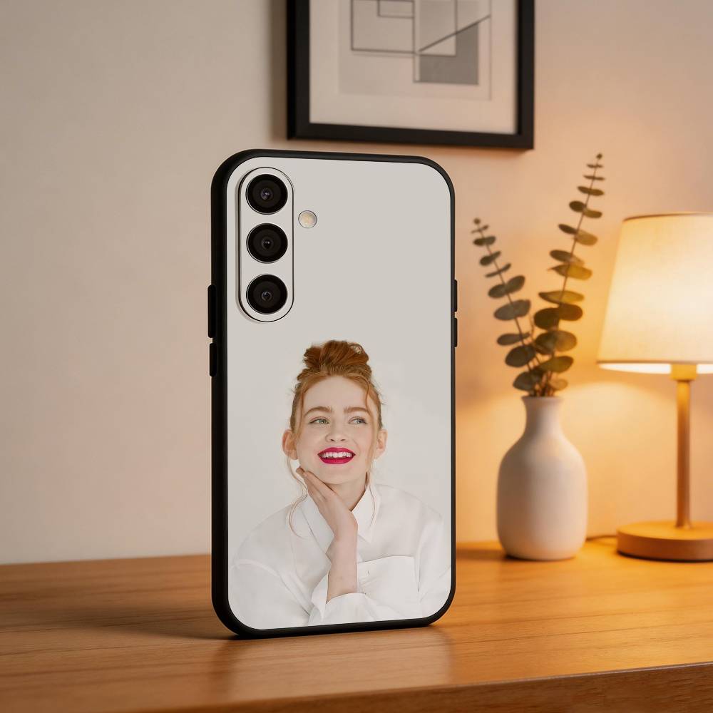 S-Sadie sink Phone Case For Samsung A73,A21s,A22,A31,A32,A52,A53,A71,A80,Soft Black Shell