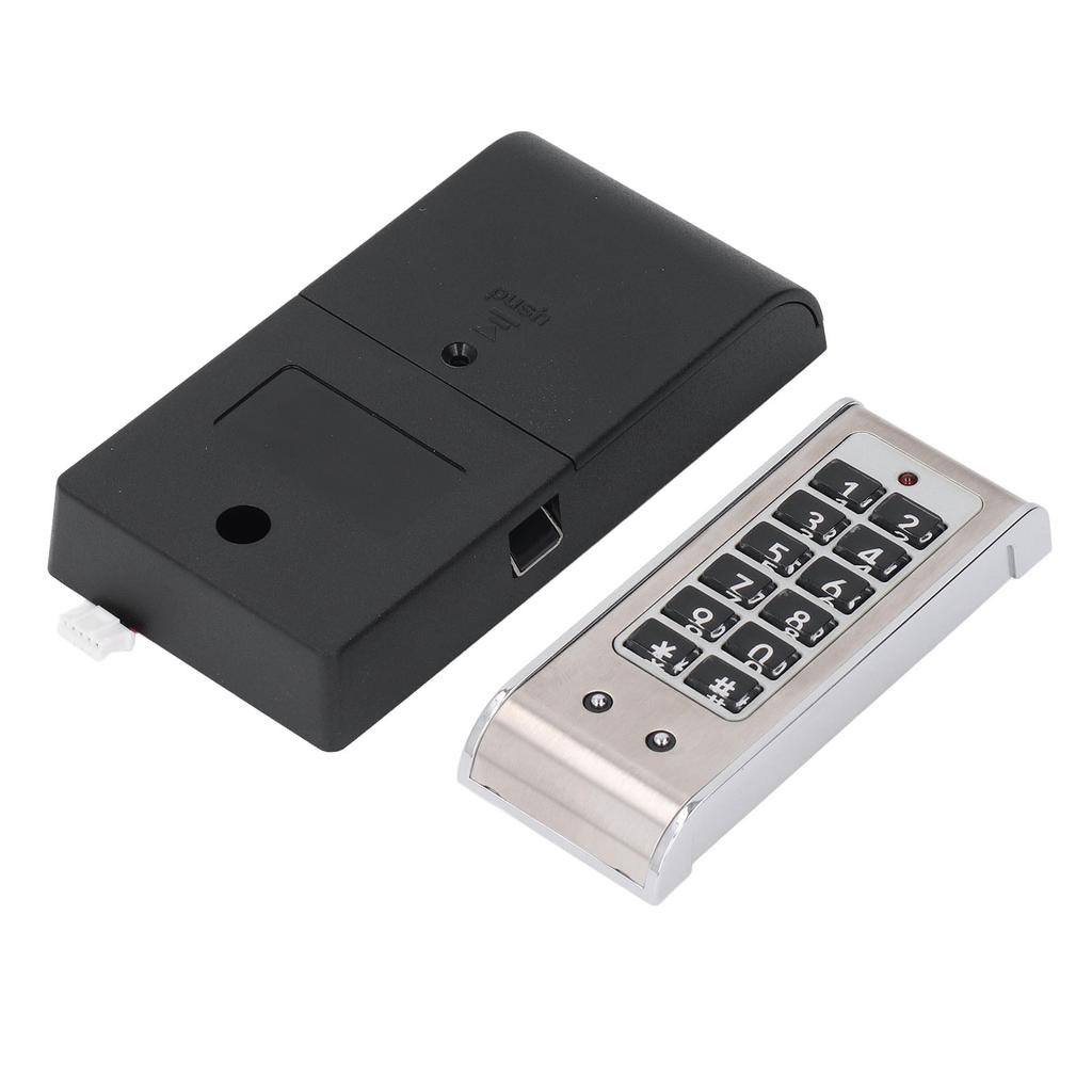 Electronic Cabinet Lock Stainless Steel Electronic Password Cabinet Lock for Sauna Bathroom File