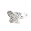 Silver Ring 'Butterfly Charm'