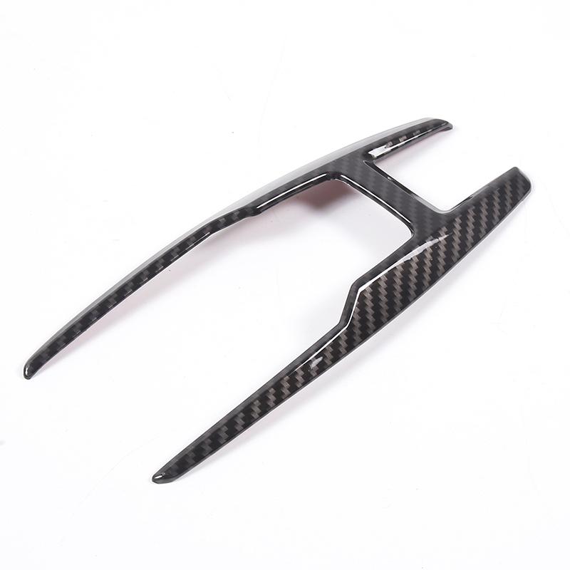 Для Honda Pilot 2015-2022 ABS углеродное волокно/матовый черный автомобильная кнопка переключения передач рамка крышка отделка наклейки автомобиль