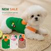 Spring and Summer Dog Cute Cartoon Fruit Sticker Show Traction Strap Cat Two Feet Teddy Bears Pet Clothes Dog Costume