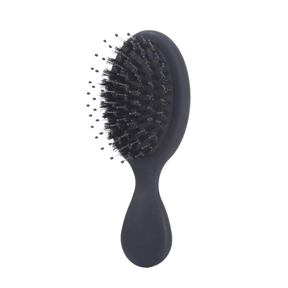 Lightwear Pocket Wet Brush Pig Bristle Massage Comb Portable Hair Comb  Holiday Vocation