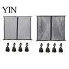 Truck Bed Storage Accessories Cargo Net, Organizer Stretchable Elastic Net Flexible Restraint with 4 Hooks for Pickup Bed, SUV Trunk
