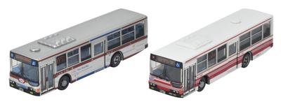 TOMYTEC Коллекция автобусов Коллекция автобусов Joint Operation Series 1 Маршрут Shibu 24 Автобус Tokyu Автобус Odakyu Набор из 2 штук Диорама Принадлежности