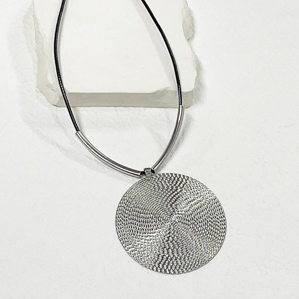 Винтажное ожерелье с подвеской из веревочной цепи, преувеличенное ожерелье, ювелирные изделия, праздничный подарок на вечеринку