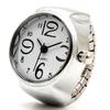 GoodsLand Ring Watch Finger Watch Dial Simple Round Free Size [6color] GD-RINGWT-WH