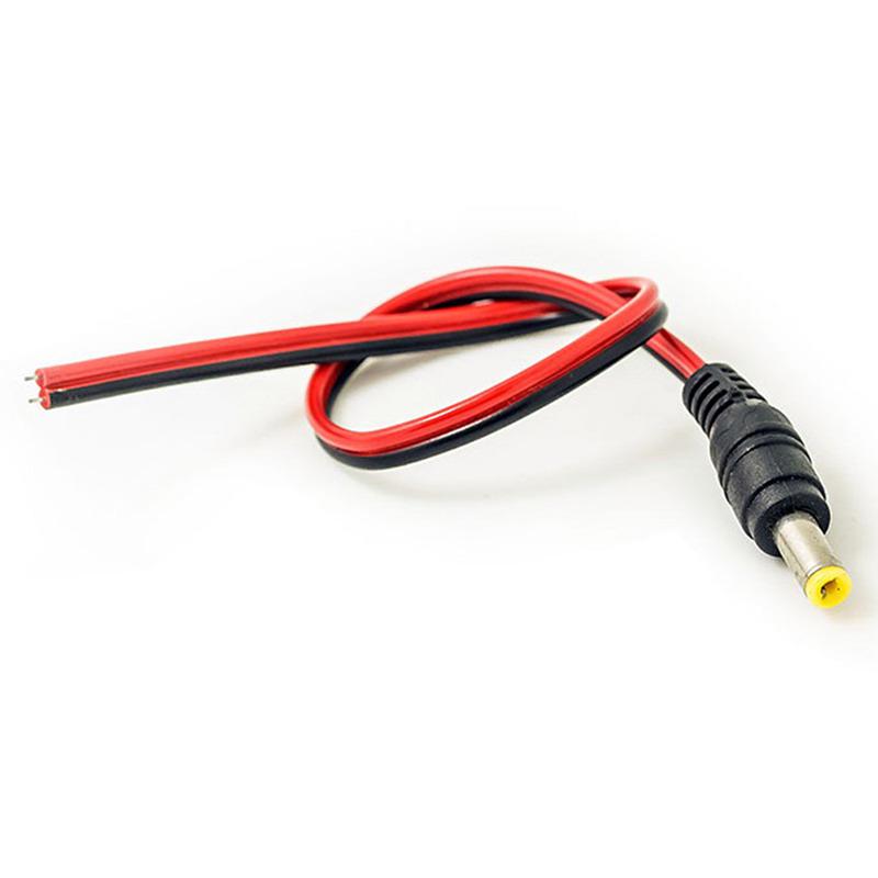 10 шт. 5,5X2,1 мм штекер + гнездо постоянного тока разъем питания разъем кабель провод 12 В