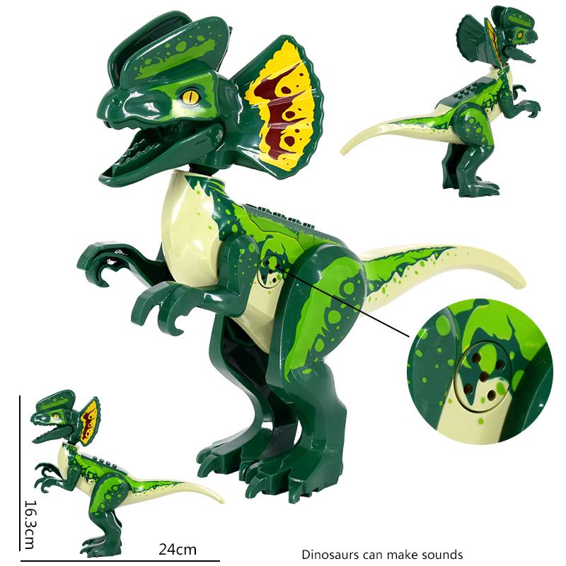 MOC Мир Динозавров Юрского Периода Брахиозавр Строительные Наборы Кубики Кирпичики Фигурки Динозавров Раптор Парк Динозавров Игрушки для детей подарки